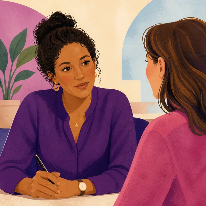A stylised portrait representing a mission driven service leader